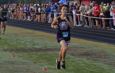 The Columbia boys cross country team placed sixth at the District 2-3A meet on Saturday to qualify for regionals. (COURTESY)