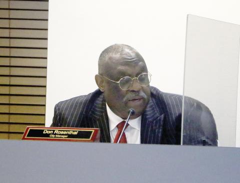 Lake City Manager Don Rosenthal received a salary increase to $175,000 during Monday’s Lake City Council meeting following a six-month evaluation from the council. Rosenthal had requested an increase to $185,000. (MORGAN MCMULLEN/Lake City Reporter)