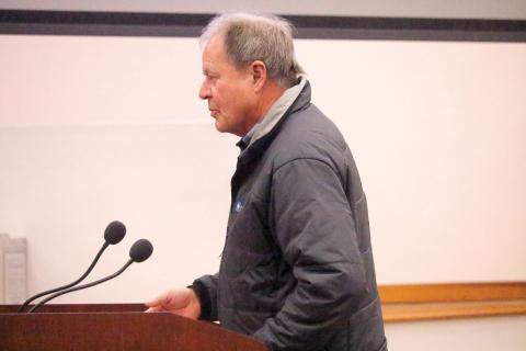 Scott Stewart, who owns the Cornerstone Crossing at 47 property, said the funding will help him move forward with developing the site at Interstate 75. (JAMIE WACHTER/Lake City Reporter)