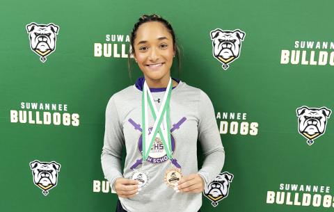 Columbia weightlifter Sakiya Merriex is the LCR Athlete of the Week for Dec. 9-14.