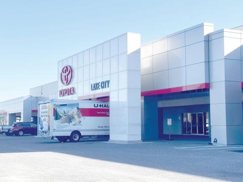 I-75 Toyota of Lake City, which is currently located near downtown along U.S. Highway 90, is planning a new site along Interstate 75 just northwest of the HCA Lake City Hospital. (JAMIE WACHTER/Lake City Reporter)
