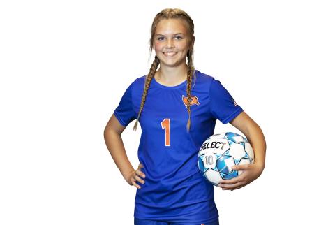 Branford soccer player Delilah Poore was voted the LCR Athlete of the Week for Jan. 6-11. (COURTESY)