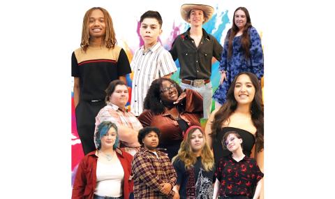 The 14th annual Southside Idol competition is set for Saturday at Florida Gateway College’s Levy Performing Arts Center. Those competing are: front row (from left), Hailey Cross, Jayden Burch, Ally Matheney, Alex Hughes; middle row, Dallas Norman, Williemae Walker, Selena Nejal; back row, Isaiah Craig, Benny Burns, Shane Patrick and Lizzie Gould. (COURTESY)