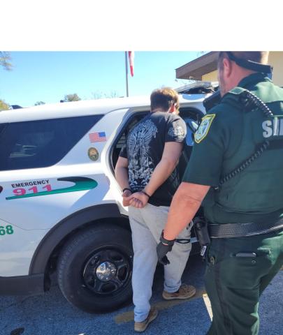 Jacob Jessup, a 16-year-old from Fort White was arrested Tuesday for a school shooting threat last April. (COURTESY CCSO)