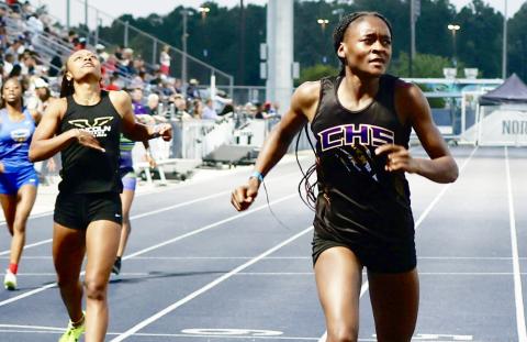 Columbia’s J’Liyn Smith returns as the reigning LCR Girls Track & Field Athlete of the Year. (FILE)