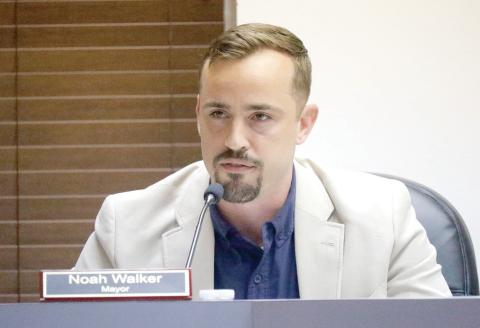 Lake City Mayor Noah Walker was among the council members who said Monday that public safety is a challenge the city has to overcome in moving forward. (JAMIE WACHTER/Lake City Reporter)