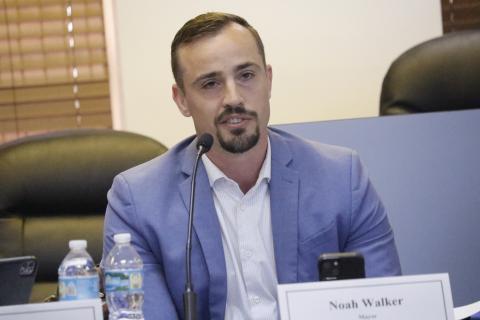 Lake City Mayor Noah Walker said the city’s concerns with the Lake Shore hospital were about public safety and compatibility concerns, not mentioning zoning. (JAMIE WACHTER/Lake City Reporter)