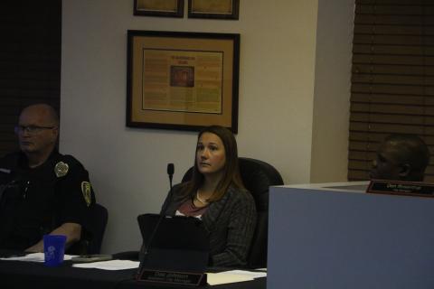 Angela Moore, the City of Lake City finance director, said the city has ‘NOT’ had any instances of financial emergency or distress. (MORGAN MCMULLEN/Lake City Reporter)