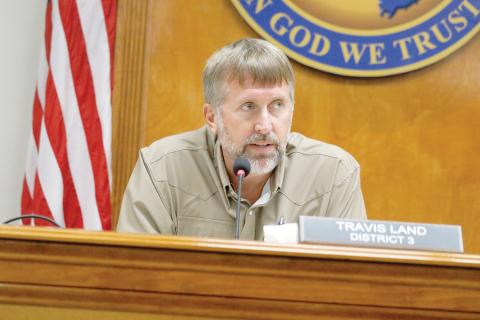 Suwannee County Commission Chairman Travis Land said he wanted the independent audit to determine where the problem lies in regards to missed grant funding. (JAMIE WACHTER/Lake City Reporter)