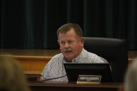 County Commission Chairman Tim Murphy said he thought denying the request was the ‘right thing’ for District 5. (JAMIE WACHTER/Lake City Reporter)