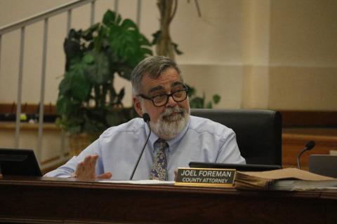County Manager David Kraus said the county has groups interested in leasing office space in the old Lake City Reporter building. (JAMIE WACHTER/Lake City Reporter)