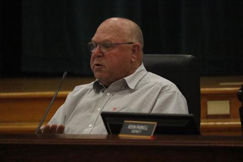 Commissioner Rocky Ford said he thought denying the request to help the Town of Fort White ‘set the county back.’ (JAMIE WACHTER/Lake City Reporter)