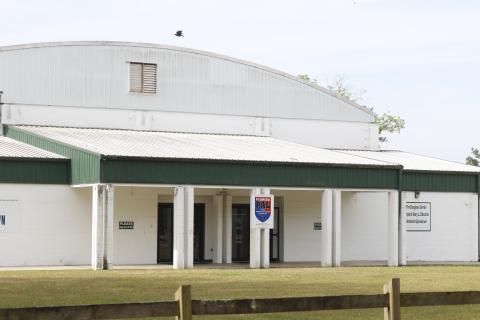 The Corporal Gary L. Edwards Memorial Gymnasium at the Douglass Center in Live Oak will be getting air conditioning and new classrooms added on as part of a state grant. The site will also include a community center thanks to a different grant. (JAMIE WACHTER/Lake City Reporter)