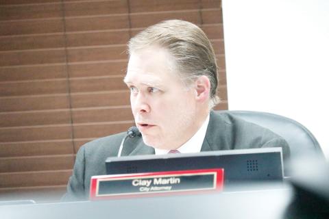 Clay Martin’s contract to become the City of Lake City’s full-time attorney was approved by the Lake City Council on Monday night. (JAMIE WACHTER/Lake City Reporter)