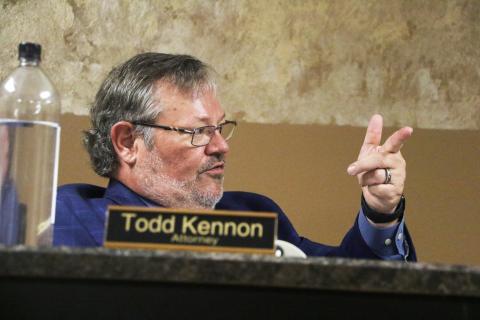 Lake Shore Hospital Authority Attorney Todd Kennon was directed to send a counter offer to the City of Lake City to try to clear the path for Meridian Healthcare to operate a mental health facility downtown. (MORGAN MCMULLEN/Lake City Reporter)