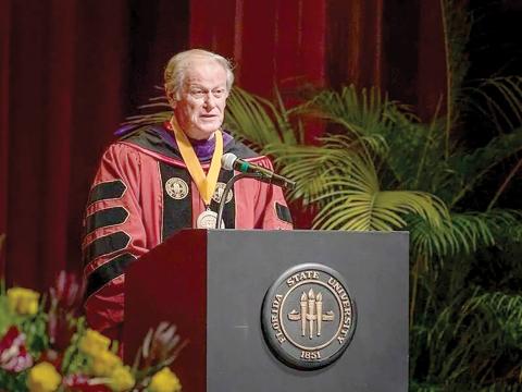 Former Florida State University President and House Speaker John Thrasher died Friday after a battle with cancer. (COURTESY)