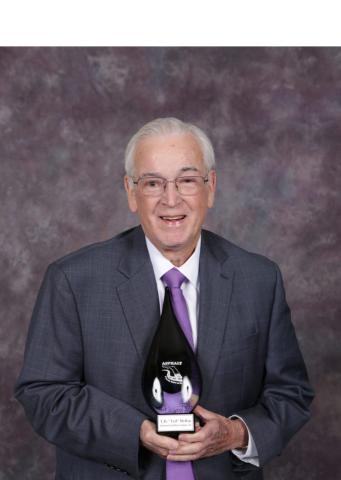 Ted McRae received the Asphalt Contractors Association of Florida’s inaugural Lifetime Achievement Award in 2016. He was also inducted into the Florida Transportation Builders’ Association Hall of Fame last year. (COURTESY)