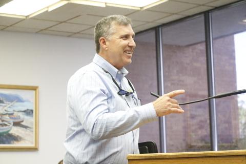 Jason Furry is Suwannee County’s new assistant county administrator. (JAMIE WACHTER/Lake City Reporter)