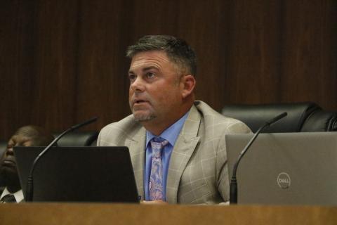 Live Oak Council President Matt Campbell said the city needed to balance what was wanted and what is needed with zoning. (JAMIE WACHTER/Lake City Reporter)