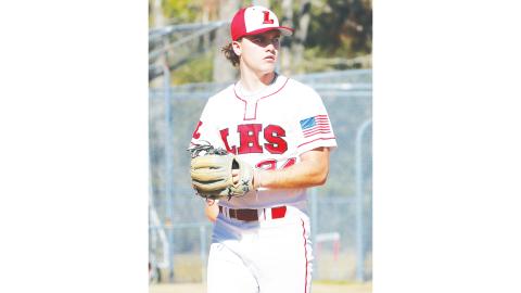 Lafayette pitcher Hyatt Richardson is the LCR’s Baseball Player of the Year. (COURTESY)