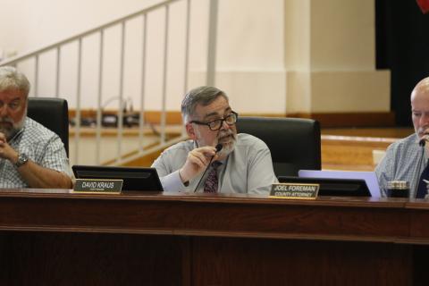 County Manager David Kraus said the county needs to work on improving its medical response, including on-scene time. (JAMIE WACHTER/Lake City Reporter)