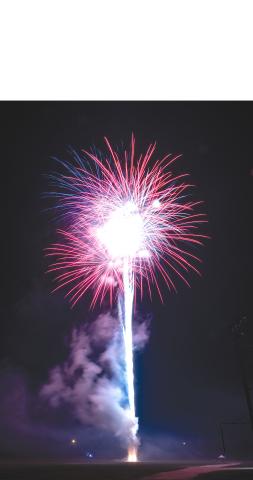 Columbia County and the City of Lake City partnered to provide an Independence Day celebration Friday at the Florida Gateway Fairgrounds. The celebration was capped by a fireworks display but also included live music, games and contests. (RAY CARPENTER/Lake City Reporter)