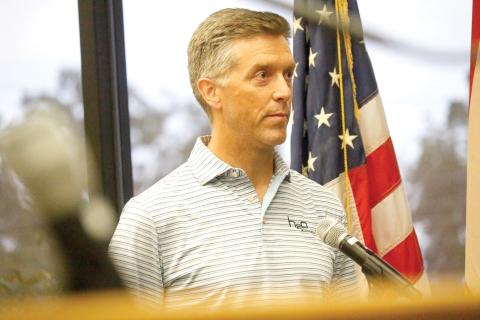 H2O Senior Vice President Derrel Wilson said the company was willing to work with the city moving forward, including a possible incentivized contract to garner full payment. (JAMIE WACHTER/Lake City Reporter)
