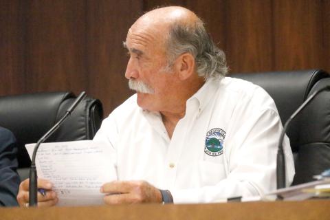 Live Oak City Manager Larry Sessions recommended the City Council adopt a reduced millage as its maximum but not the rollback rate to provide flexibility during the budget process. (JAMIE WACHTER/Lake City Reporter)