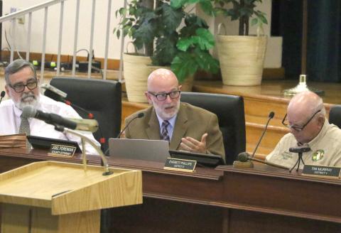 Columbia County Attorney Joel Foreman requested a hearing set up to discuss efforts to organize post-storm cleanups. (MORGAN MCMULLEN/Lake City Reporter)
