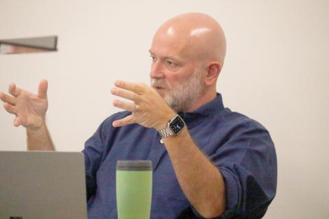 NFWUA Attorney Joel Foreman said Columbia County could mitigate risk with the fledgling utility authority should it fail. (JAMIE WACHTER/Lake City Reporter)