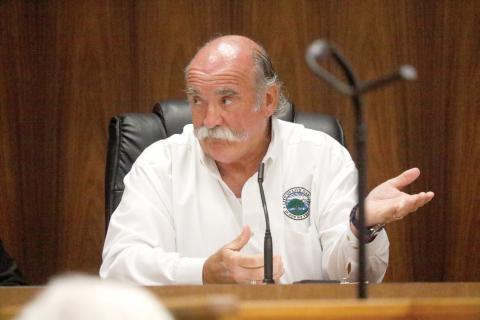 Live Oak City Manager Larry Sessions said Development Director George Curtis was the right person to handle the responsility of approving subdivision plats, as mandated by new state law, for the city. (JAMIE WACHTER/Lake City Reporter)