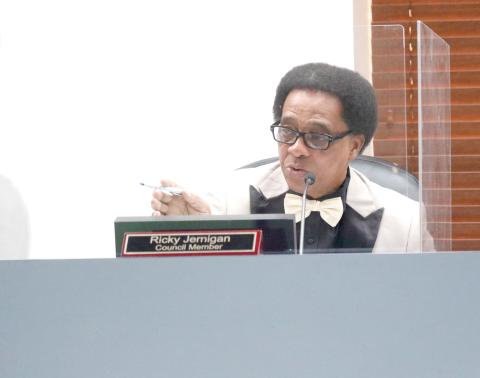 Lake City Councilman Ricky Jernigan echoed City Manager Don Rosenthal’s sentiments when it came time to deciding whether or not to support a raise. (JAMIE WACHTER/Lake City Reporter)