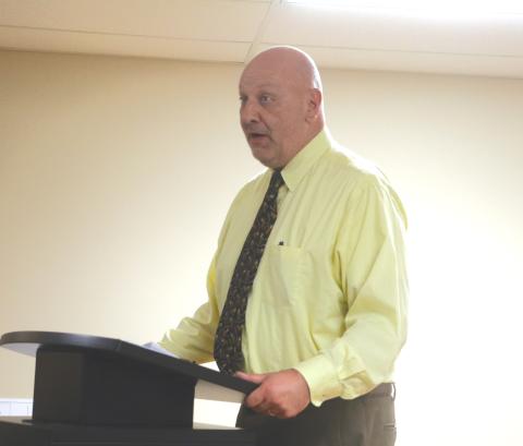 Florida Gateway College President Larry Barrett said the college hopes to have X-ray technician programs at the two-story Women’s Center up and running by 2026. (MORGAN MCMULLEN/Lake City Reporter)