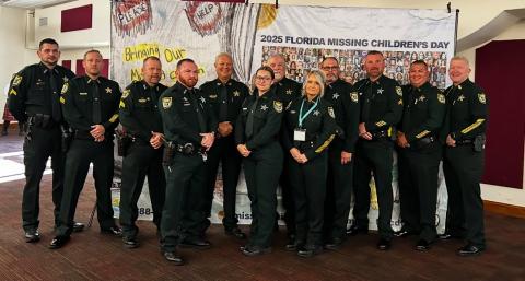 Deputies with the Suwannee County Sheriff’s Office were honored Monday as a recipient of the Missing Children’s Task Force/Team of the Year Award for their work alongside the Tampa Police Department to save a child’s life in May 2024. (COURTESY SUWANNEE COUNTY SHERIFF'S OFFICE)