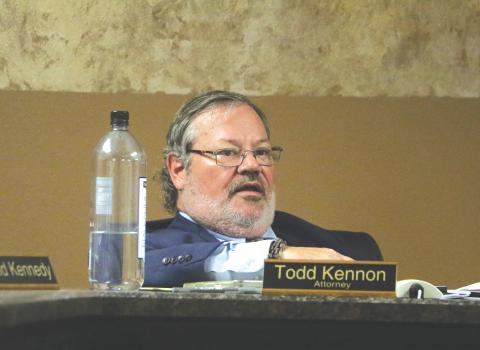 Lake Shore Hospital Authority Attorney Todd Kennon said the City of Lake City is waiting to hear from Meridian Healthcare regarding changes made to the agreement to occupy the LSHA’s main hospital building. (MORGAN MCMULLEN/Lake City Reporter)
