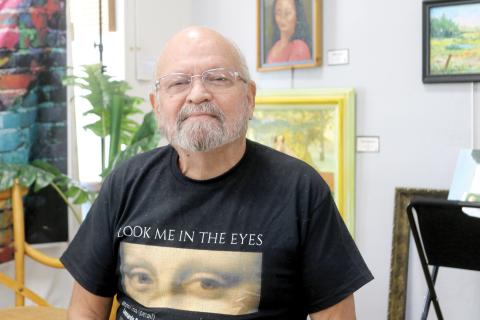Benjamin ‘Benny’ Ragland will lead the Gateway Art Gallery’s ‘Art and Soul’ presentation Saturday on Leonard da Vinci. (TONY BRITT/Lake City Reporter)