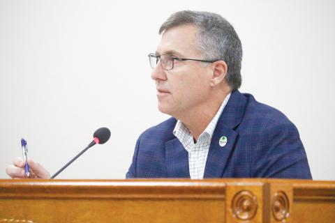 Interim Suwannee County Administrator Jason Furry said the county needs to make sure and not wait 30 years to do another compensation study. (JAMIE WACHTER/Lake City Reporter)