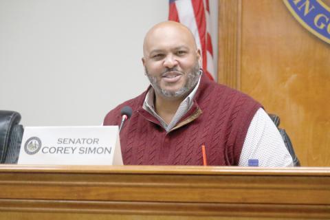 Sen. Corey Simon said he still sees the images of two victims being shot on the Florida State campus in April and said mental health needs addressed before he would support legislation to allow firearms to be carried on college campuses. (JAMIE WACHTER/Lake City Reporter)
