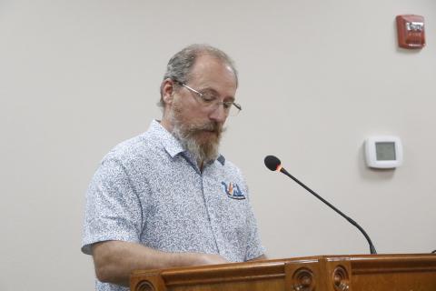 Suwannee County Airport Manager John Duhaime said the written rules and regulations were needed to provide guidance to keep people operating correctly at the airport. (JAMIE WACHTER/Lake City Reporter_