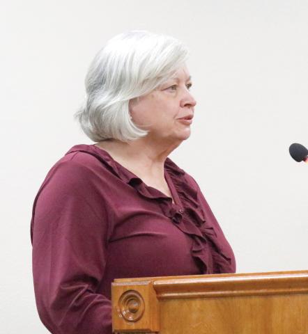 Suwannee County Public Works Director Brenda Flanagan said the top road projects that needed ranked by commissioners were 184th Road, County Road 137 and County Road 349. (JAMIE WACHTER/Lake City Reporter)