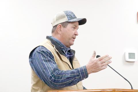 Wesley Wainwright, the chairman of the Suwannee County Fair Association, said the group wants to provide the county a parcel of land that connects to the fairgrounds to help with the county’s future plans for the site. (JAMIE WACHTER/Lake City Reporter)