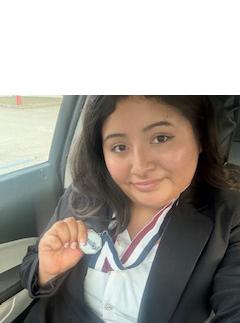 Florida Gateway College student Elisabeth Garcia-Gijon placed second in pathophysiology at the HOSA Springs Regional Conference on Jan. 24. (COURTESY FLORIDA GATEWAY COLLEGE)