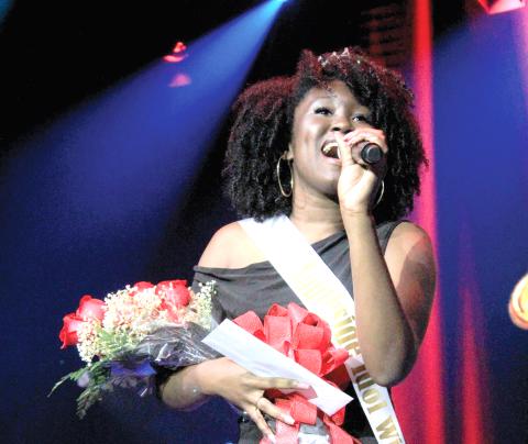 Amari Henderson, a 17-year-old Santa Fe College Academy of Science and Technology student, won the Southside Idol competition Saturday. (COURTESY BRITTANIE DEANNA PHOTOGRAPHY)