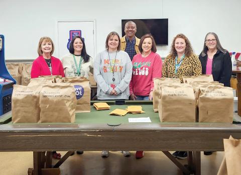 The Live Oak Elks Lodge #1165 used a $4,000 Beach Grant to privde Christmas meals for 589 people within Suwannee County. (COURTESY)