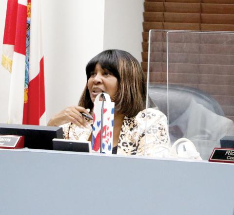 Lake City Councilwoman Tammy Harris wants to host ‘Love Fest’ to better enhance the community’s image to outsiders. (MORGAN MCMULLEN/Lake City Reporter)