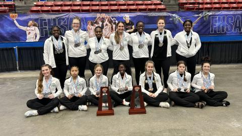 Suwannee’s girls weightlifting team finished runner-up in the traditional and Olympic events at the Class 1A state meet on Friday. (COURTESY)