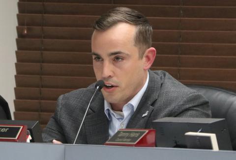 Lake City Mayor Noah Walker said he’d like to see the city take a ‘pound of flesh’ as a deterrent for future mishaps surrounding city contracts. (MORGAN MCMULLEN/Lake City Reporter)