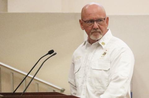 Columbia County Fire Chief Jeff Crawford said there were 39 brush fires in the county in January. The normal average is 18 per month. (JAMIE WACHTER/Lake City Reporter)