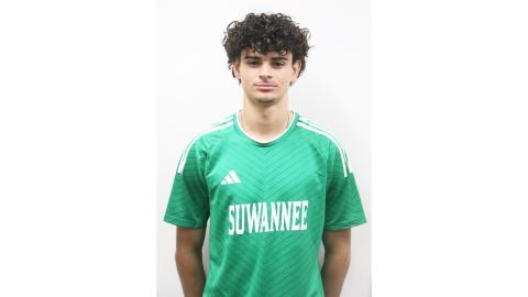 Suwannee forward/midfielder Rember Alonso was the LCR’s Boys Soccer Player of the Year. (MORGAN MCMULLEN/Lake City Reporter)