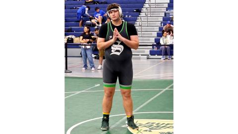 Suwannee state medalist Holden Corbin is the LCR’s Wrestler of the Year. (COURTESY)